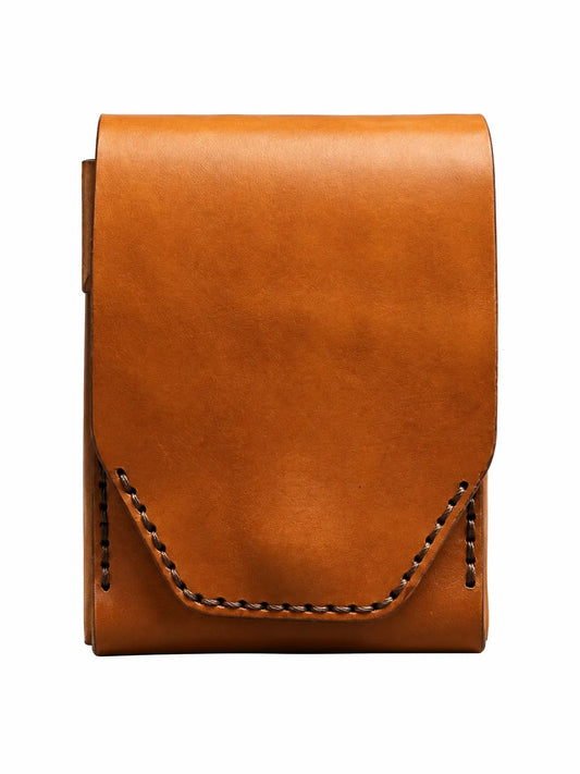 Minimalist Vegetable tanned Hand made Leather wallet