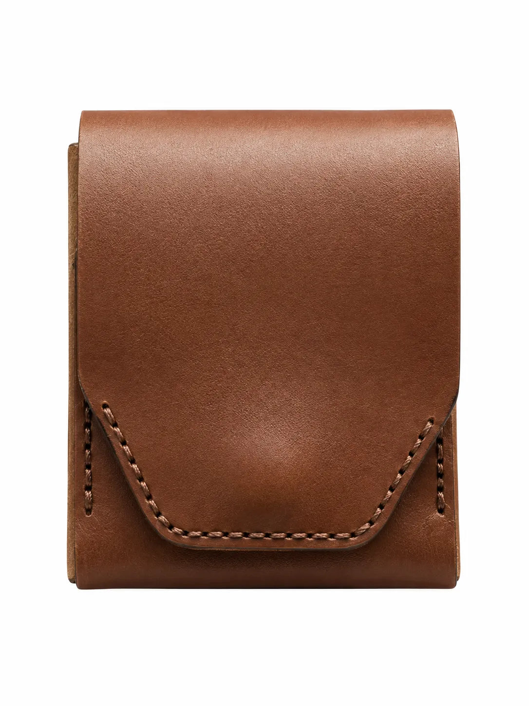 Minimalist Chocolate brown Handmade Leather wallet