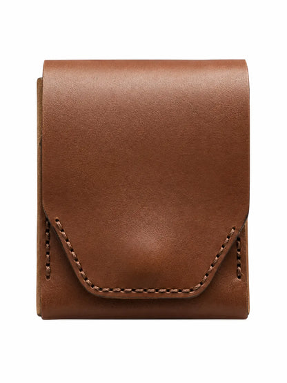 Minimalist Chocolate brown Handmade Leather wallet