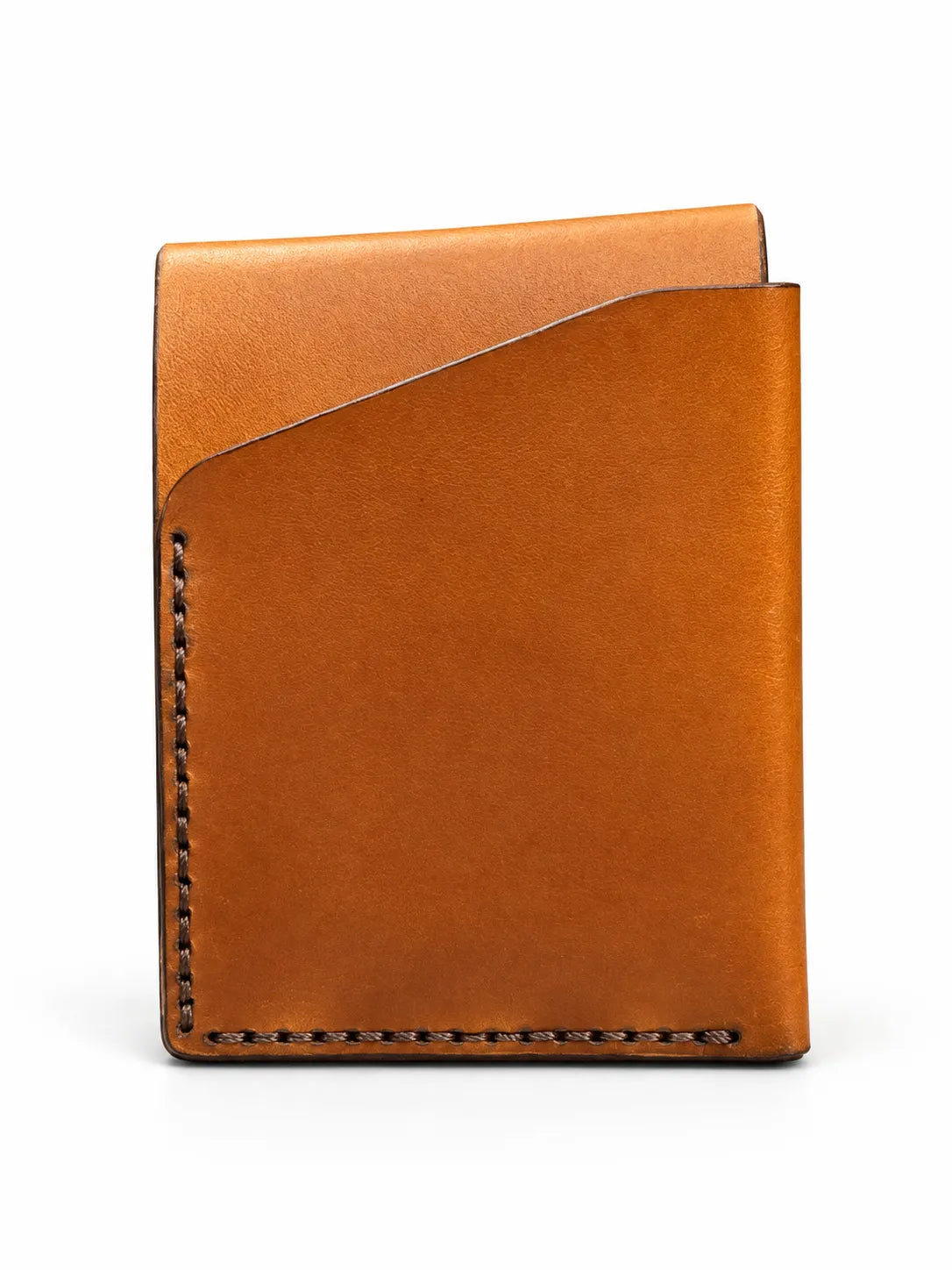 Minimalist Vegetable tanned Hand made Leather wallet