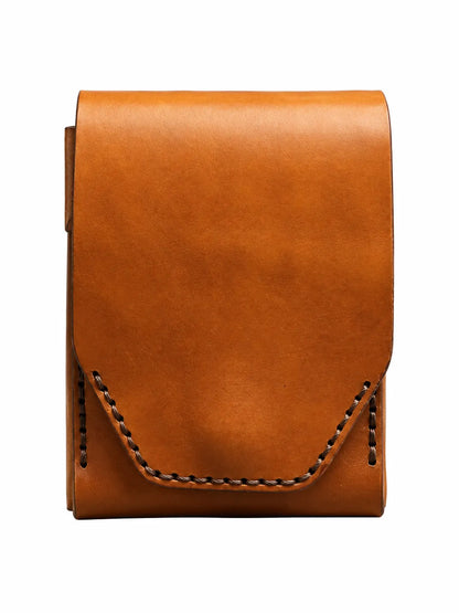 Minimalist Vegetable tanned Hand made Leather wallet