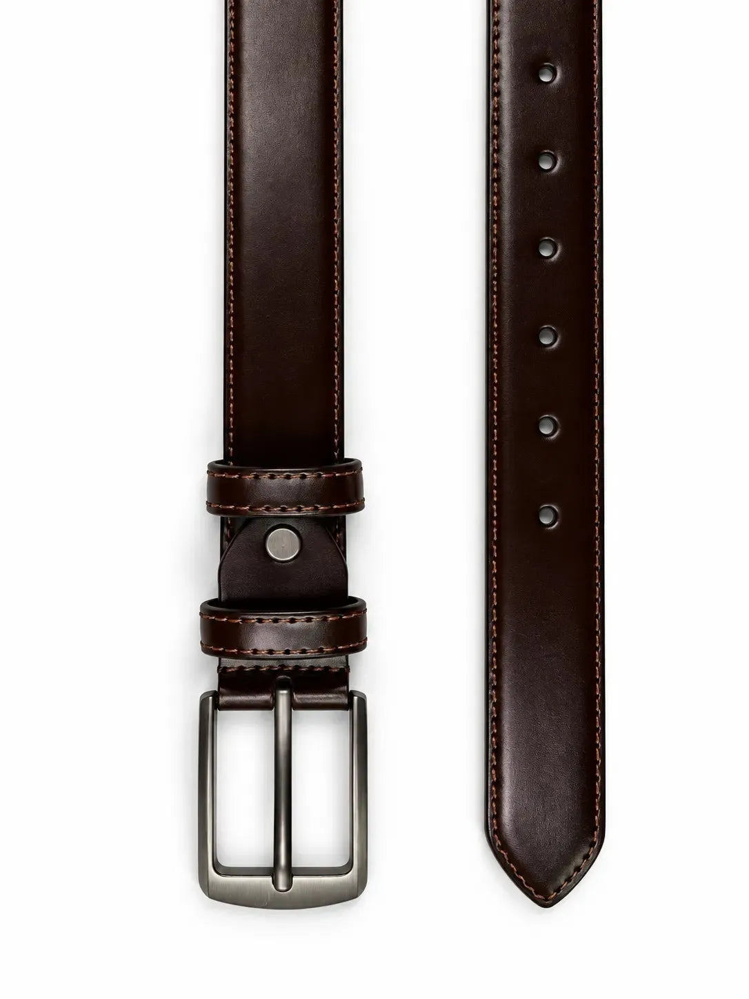 Classic Men Brown Leather Belt